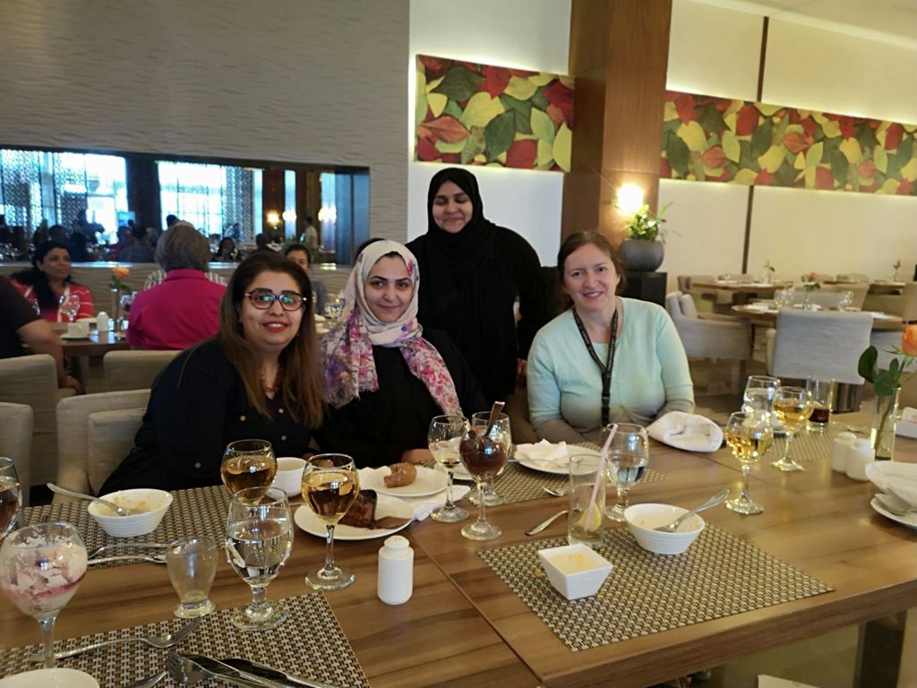 Miniature of University Library, lunch at Bay La Sun, 2019