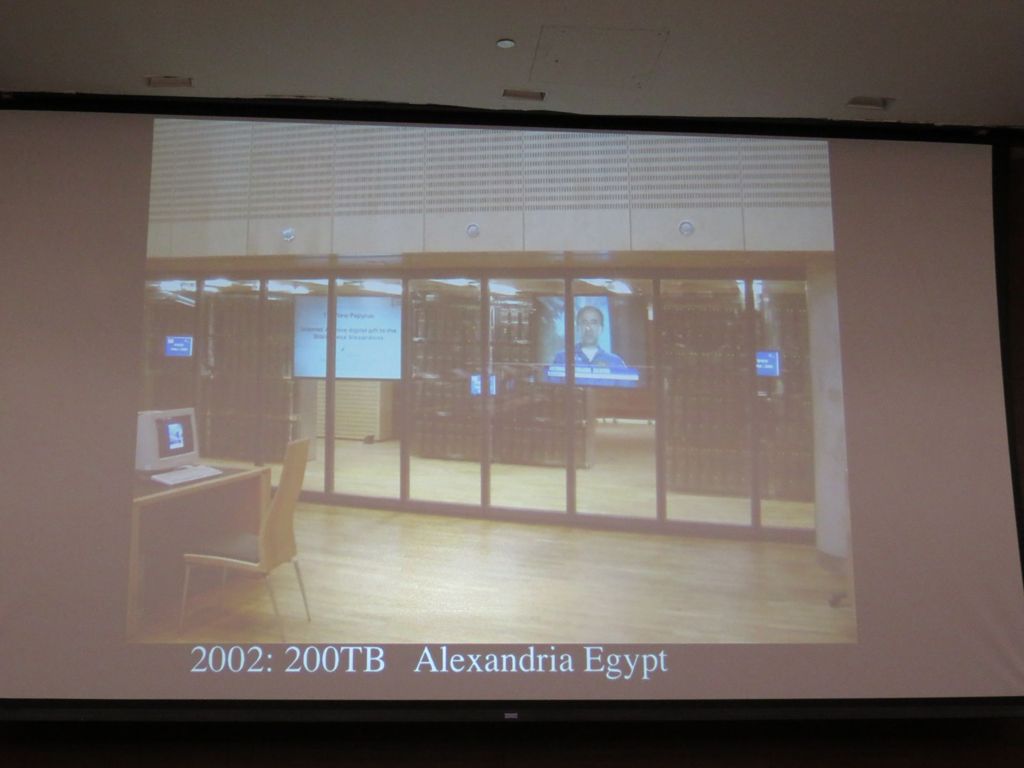 Miniature of Brewster Kahle visit to KAUST University Library, 2015-10-13