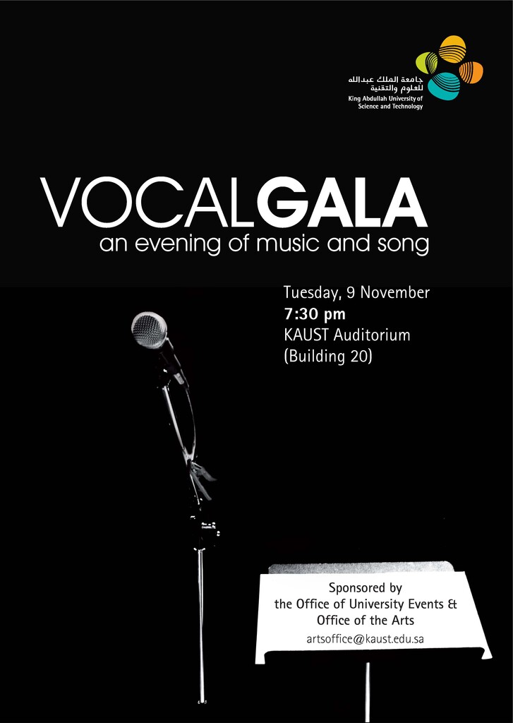 Miniature of Office of the Arts, Vocal Gala, November 9, 2010